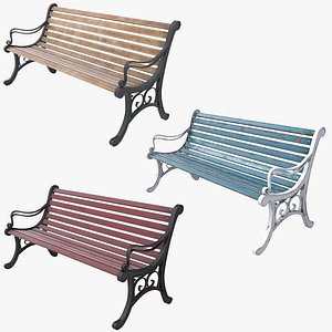 Park Benches UHD model