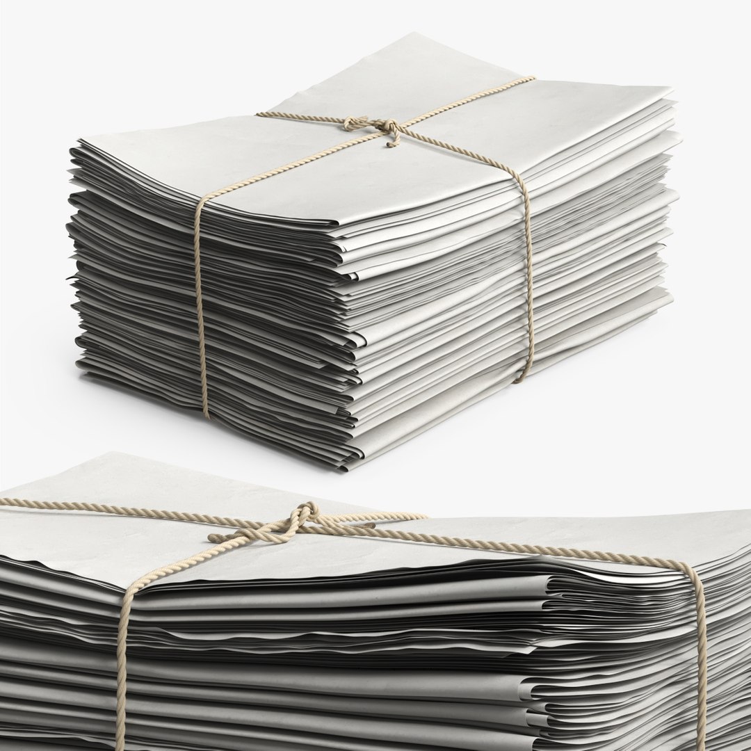 3D model Newspapers Tied with Rope White https://p.turbosquid.com/ts-thumb/CA/nI9qWw/QF/newspapers_tied_with_rope_white_001/jpg/1780441121/1920x1080/fit_q87/6761fa61eb30f4dfca11dad2610b35e736972f28/newspapers_tied_with_rope_white_001.jpg