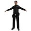 Security Guard LOD1 Rigged Pack