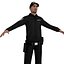 Security Guard LOD1 Rigged Pack