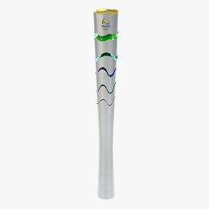 3d 2016 olympic torch model
