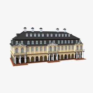 3D model hanau wilhelmsbad germany