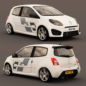 renault twingo rs 2010 3D model