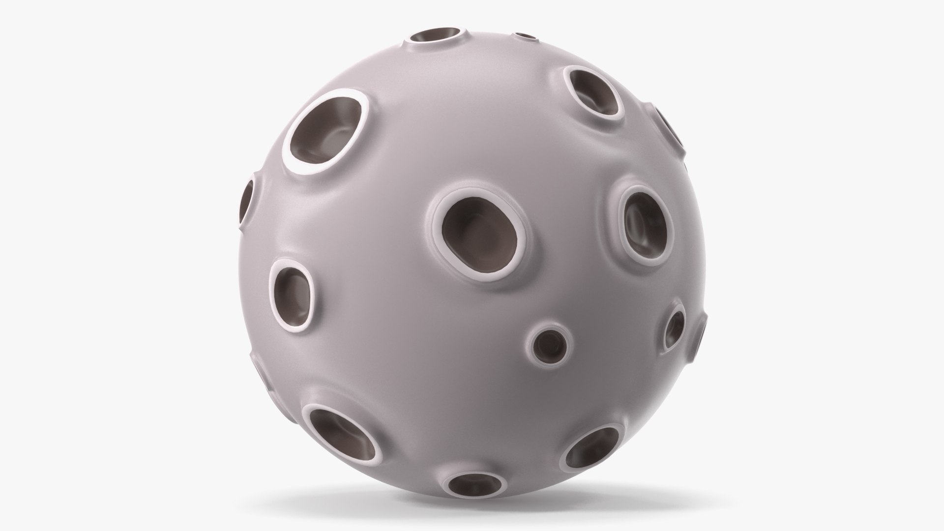 Cartoon Planet Moon 3D model preview