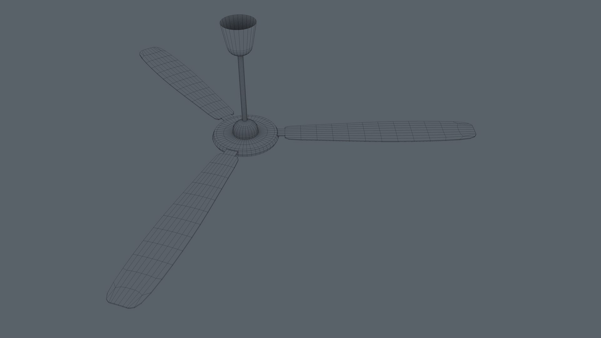 3D model Ceilling Fan https://p.turbosquid.com/ts-thumb/CA/vLM8En/Hf/wireframe0002/png/1777452659/1920x1080/fit_q87/e87285aef8a98829a0231b3a62ca8ef439395cbf/wireframe0002.jpg