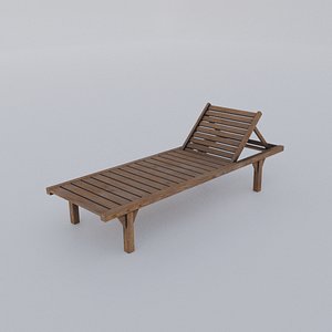 Swimming pool bed 3D