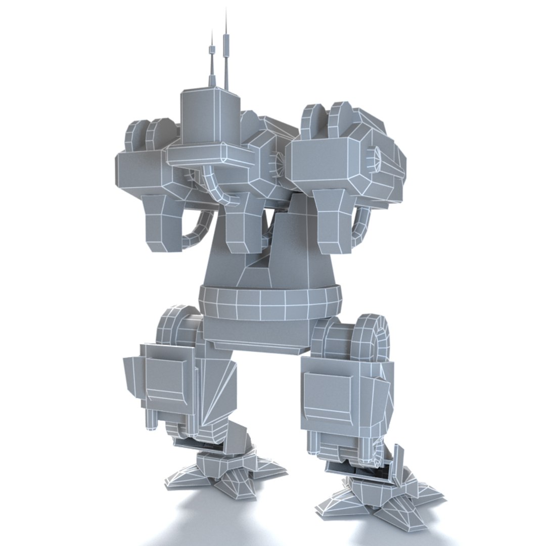 Ready Mech 3D - TurboSquid 1190523