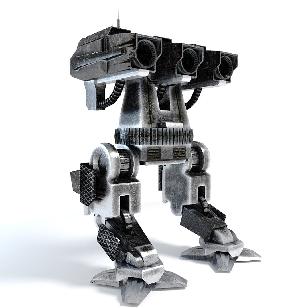 Ready Mech 3D - TurboSquid 1190523