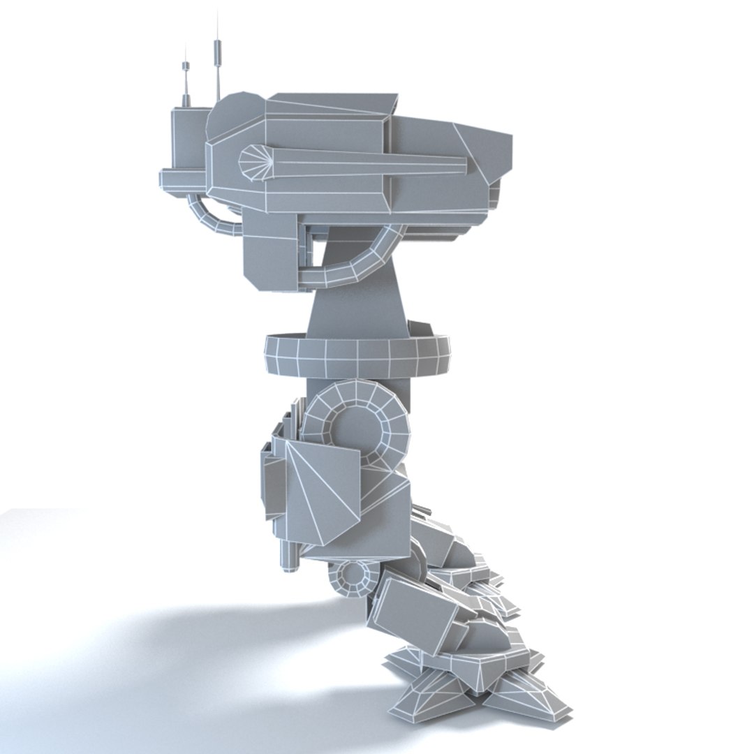 Ready Mech 3D - TurboSquid 1190523