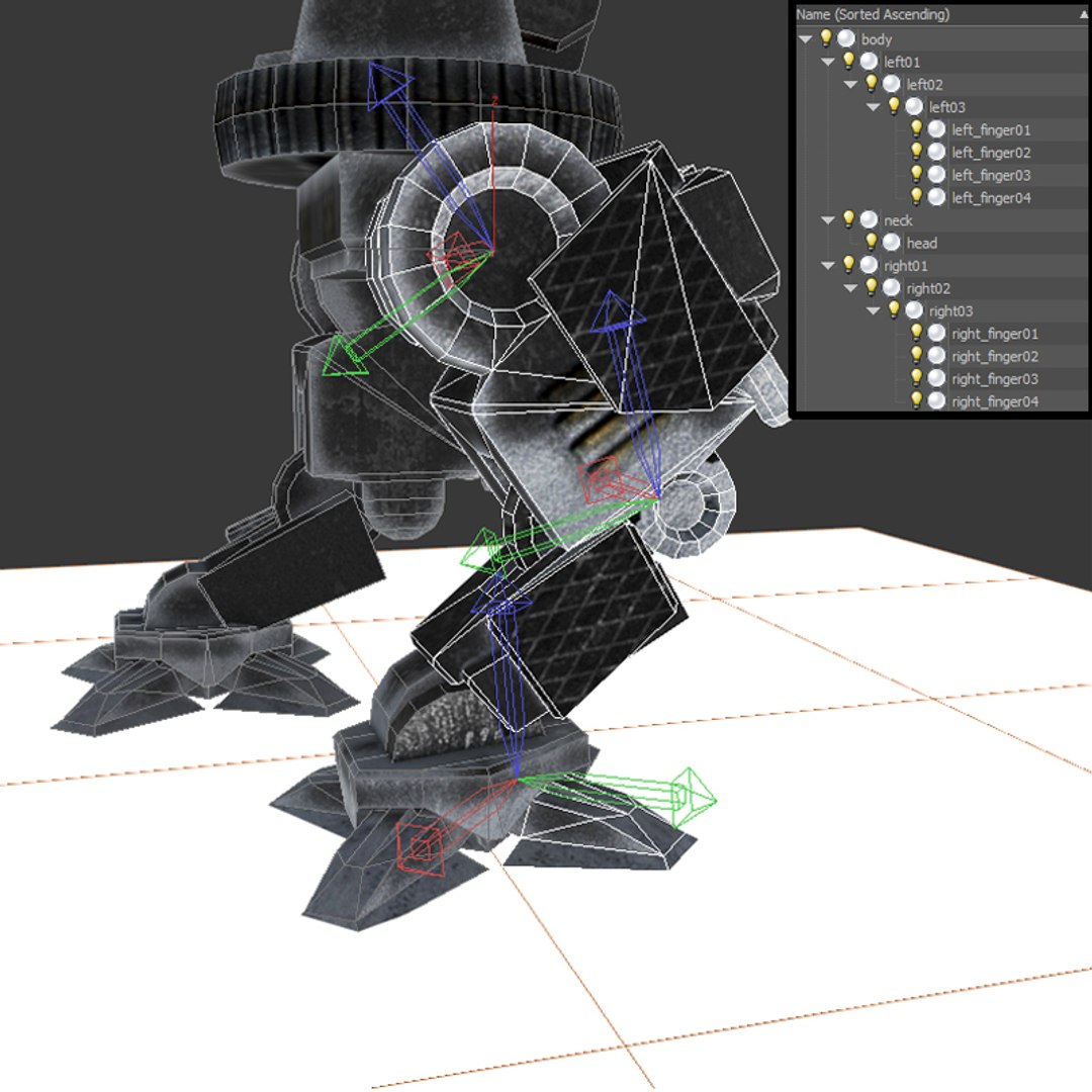 Ready Mech 3D - TurboSquid 1190523