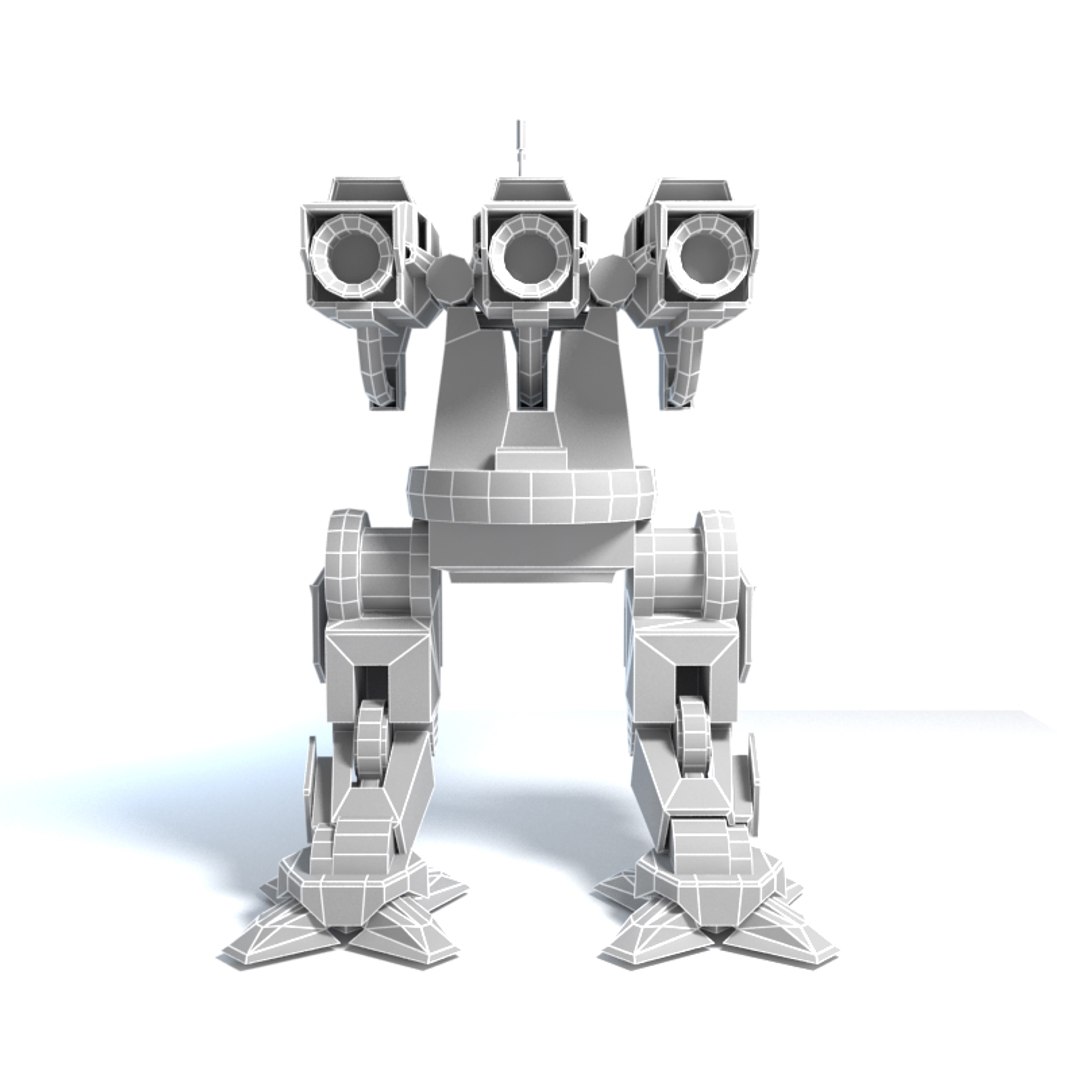 Ready Mech 3D - TurboSquid 1190523