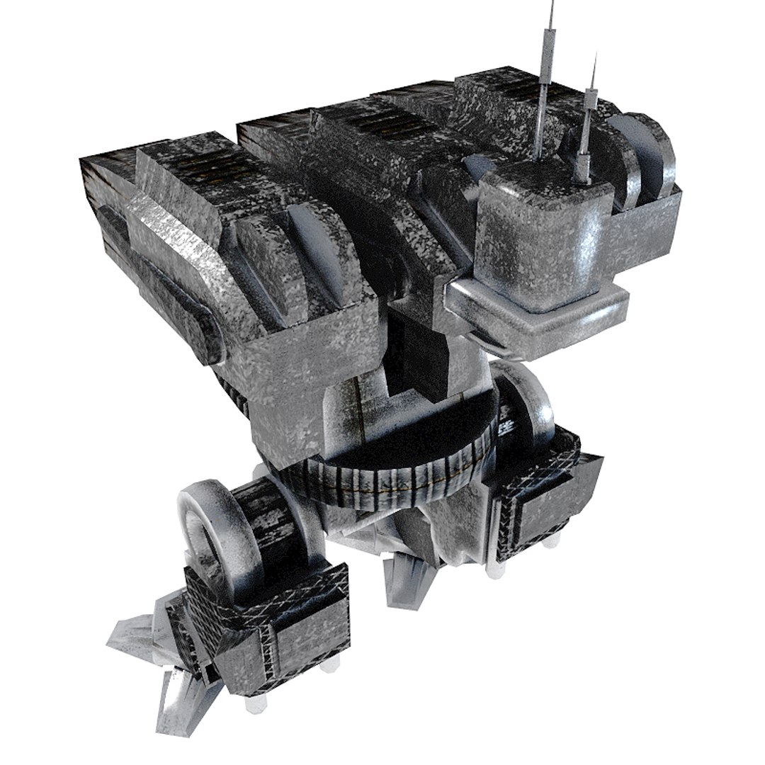 Ready Mech 3D - TurboSquid 1190523