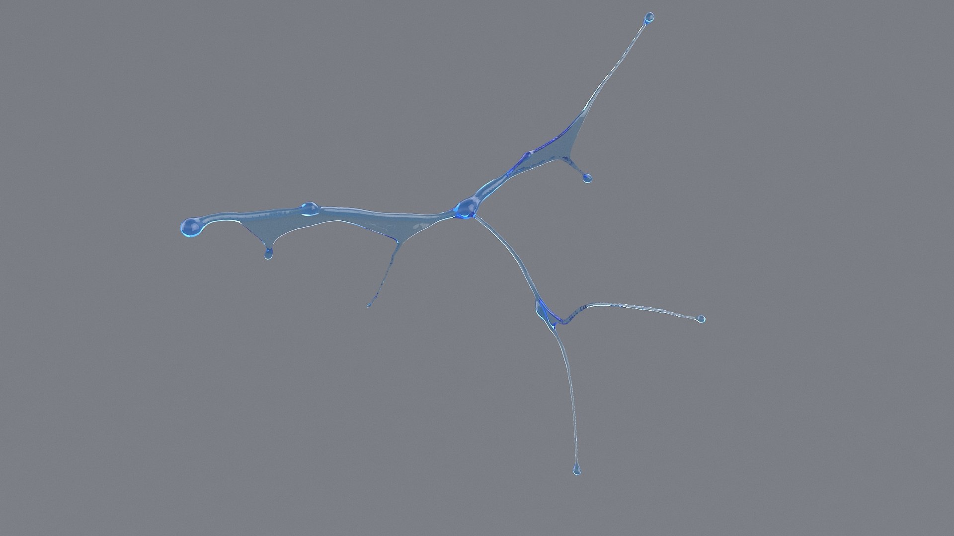 Animated Abstract Liquid Splash 09 3D model - TurboSquid 1749294