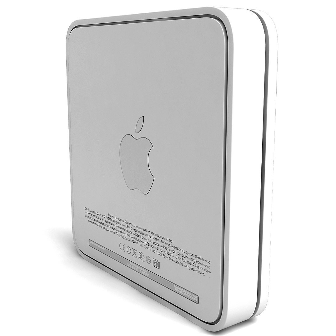 3d model apple time capsule
