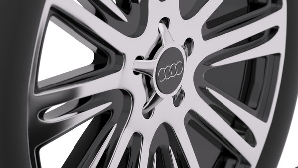 3d model audi rim