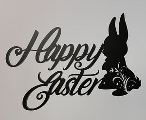 Happy Easter Sign