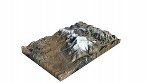 Noijin Kangsang Mountain 3D model