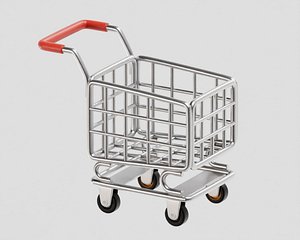 3D model Shopping Cart