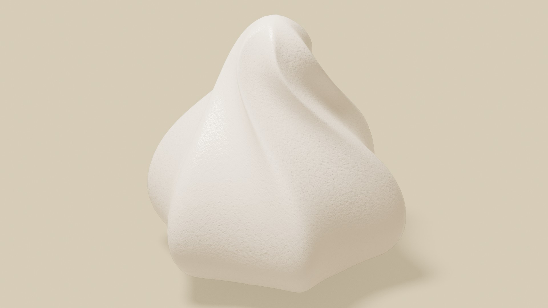 3D Model Whipped Cream 02 TurboSquid 2094390