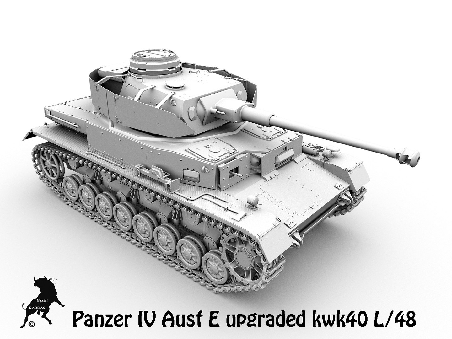 Panzers Tanks Iv Ausf 3d Model