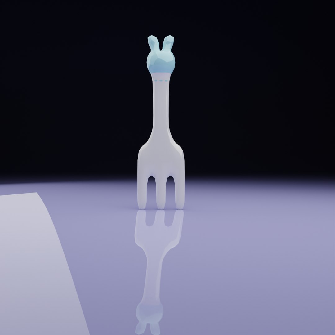 3D Rabbit Fork - TurboSquid 2273027