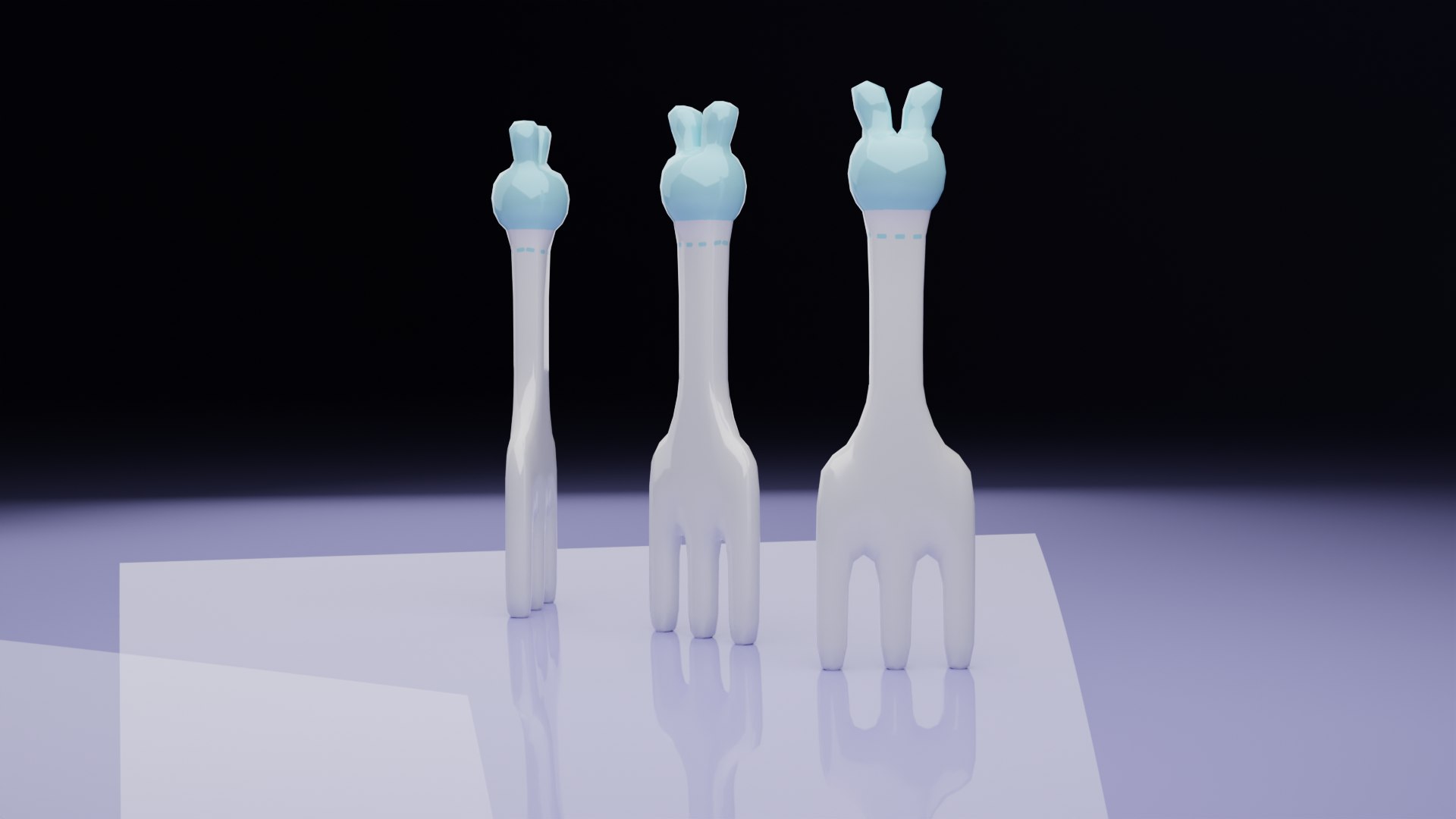 3D Rabbit Fork - TurboSquid 2273027