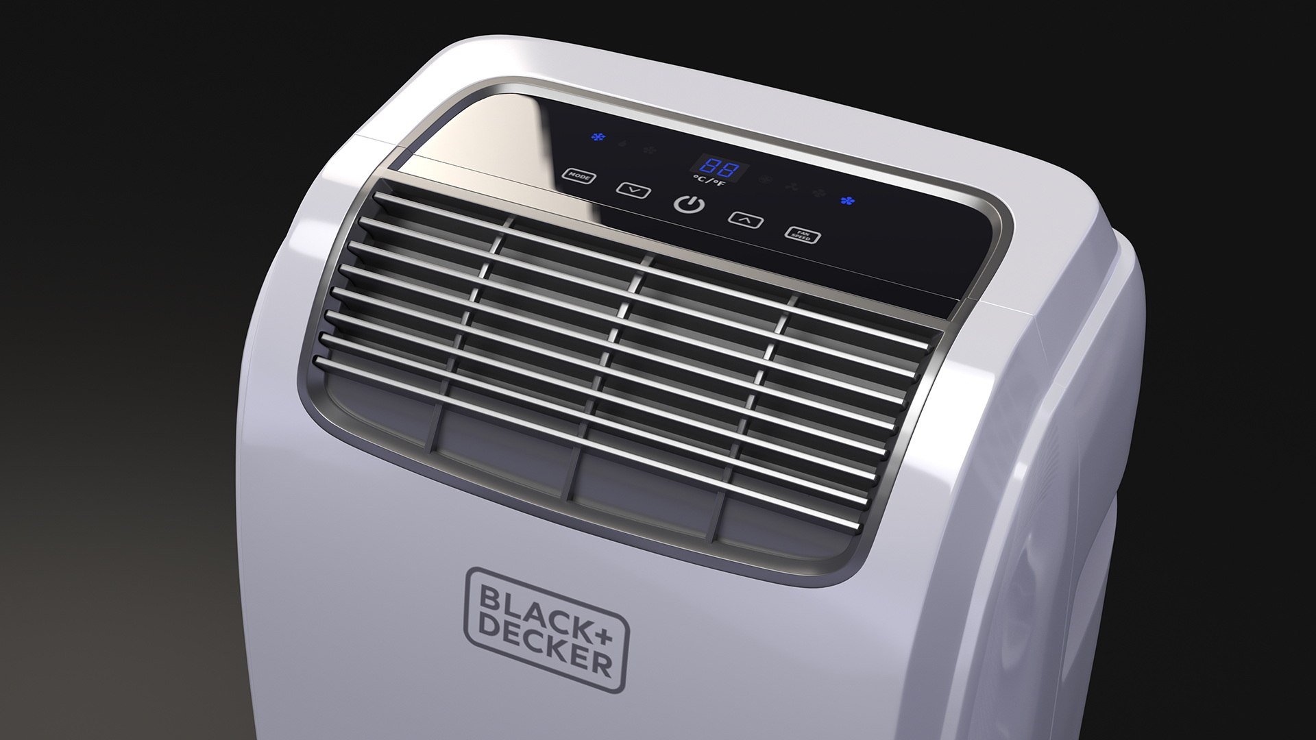 3D BLACK DECKER Floor Portable Air Conditioner - TurboSquid 2041007