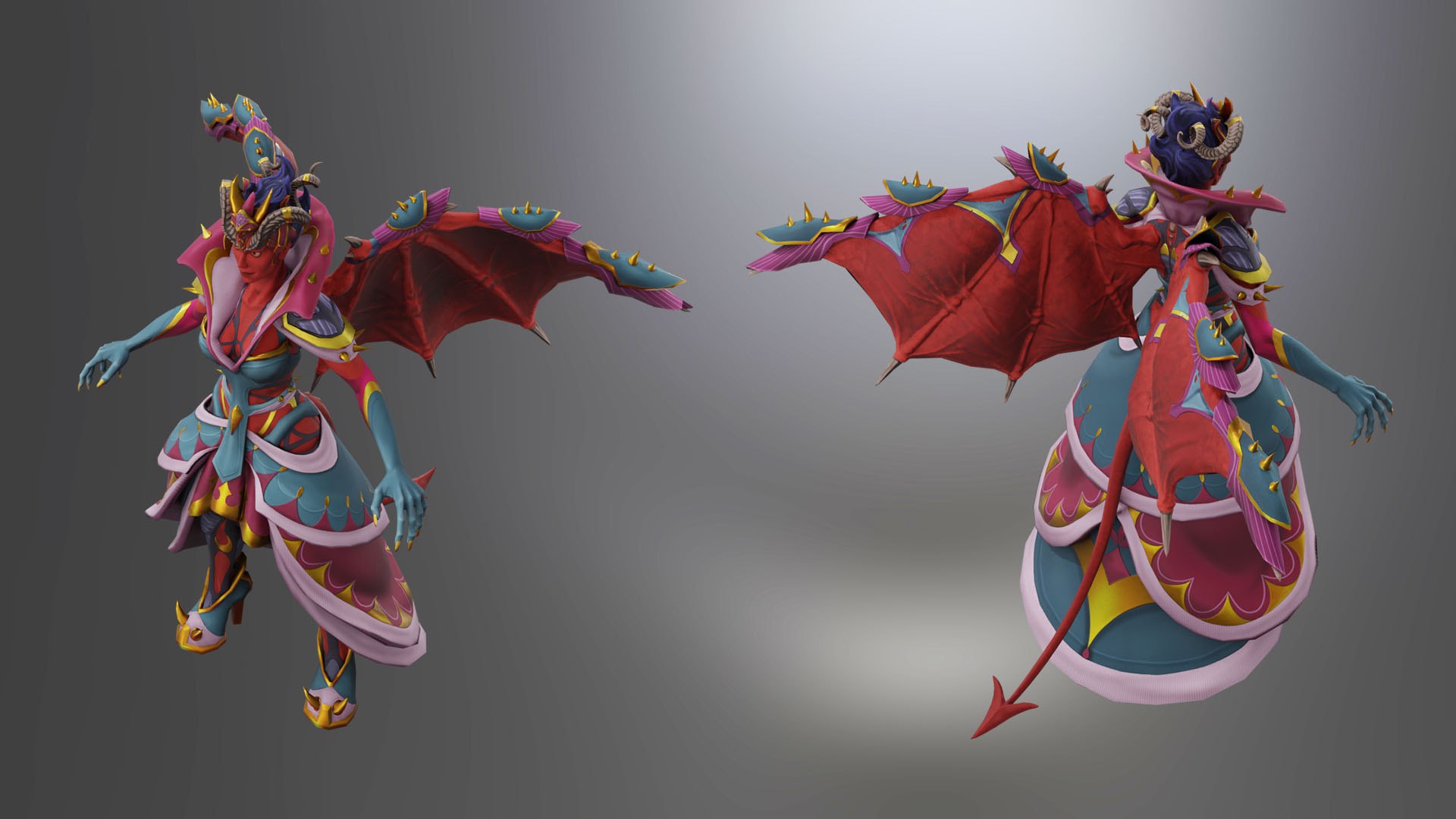Animated Stylized Low poly Game Ready Succubus Queen Character 3D model https://p.turbosquid.com/ts-thumb/CB/UWuS7D/VS/z08_succubus/jpg/1701787216/1920x1080/fit_q87/133b12075ec45c766cf3eb9de309fd6a926ae0dc/z08_succubus.jpg