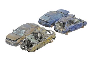 Car Wreck Pack 16K model