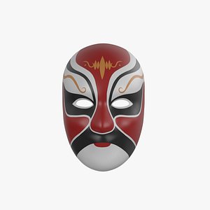 3D chinese style face mask