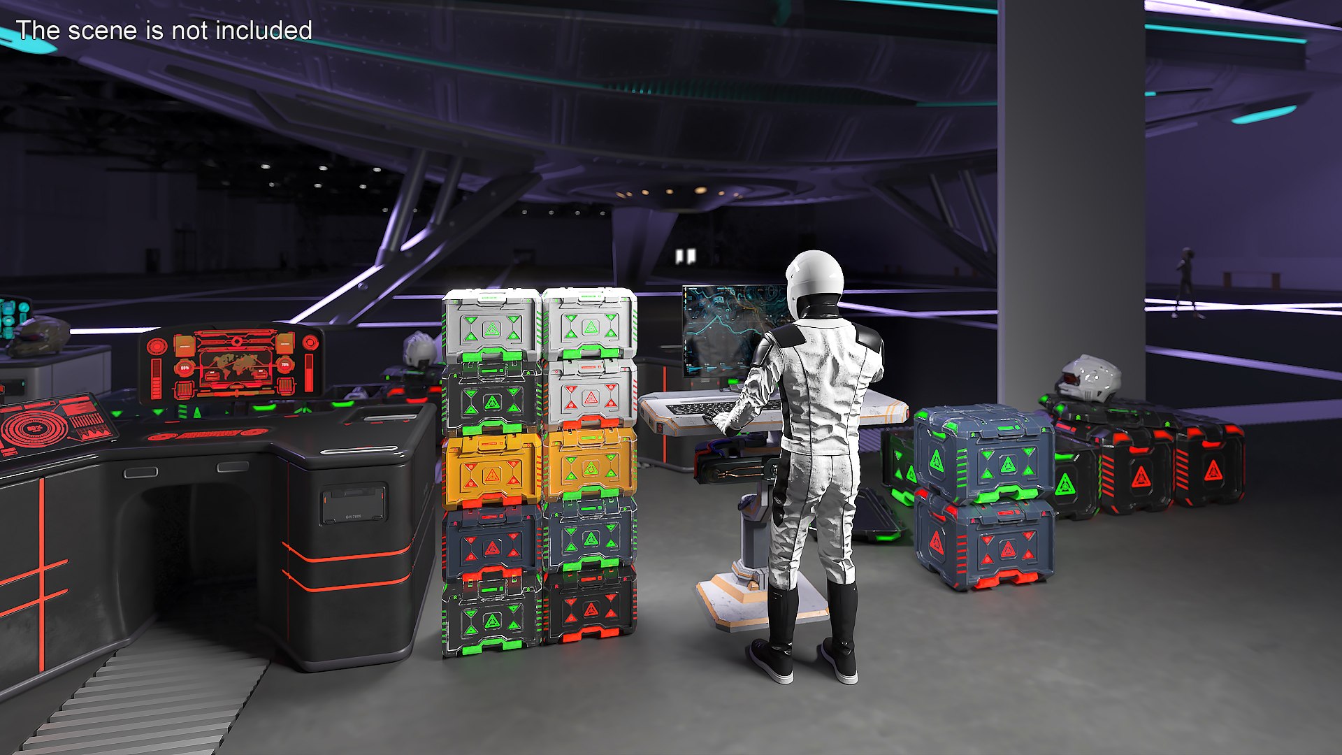 3D Futuristic Control Station with Astronaut and Sci-Fi Crates https://p.turbosquid.com/ts-thumb/CB/ZjoJO5/uP/futuristic_control_station_with_astronaut_and_scifi_crates_004/jpg/1743601752/1920x1080/fit_q87/40850cb3e2a5649eaa71dd2c0dc735c8772e5f37/futuristic_control_station_with_astronaut_and_scifi_crates_004.jpg