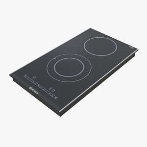 Induction Hob 2 Surface Bosch PKF375FP1E Glass Black model