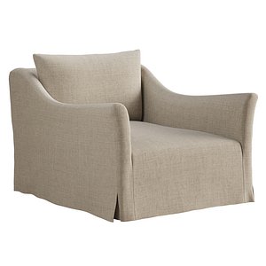 3D Roma Loveseat model