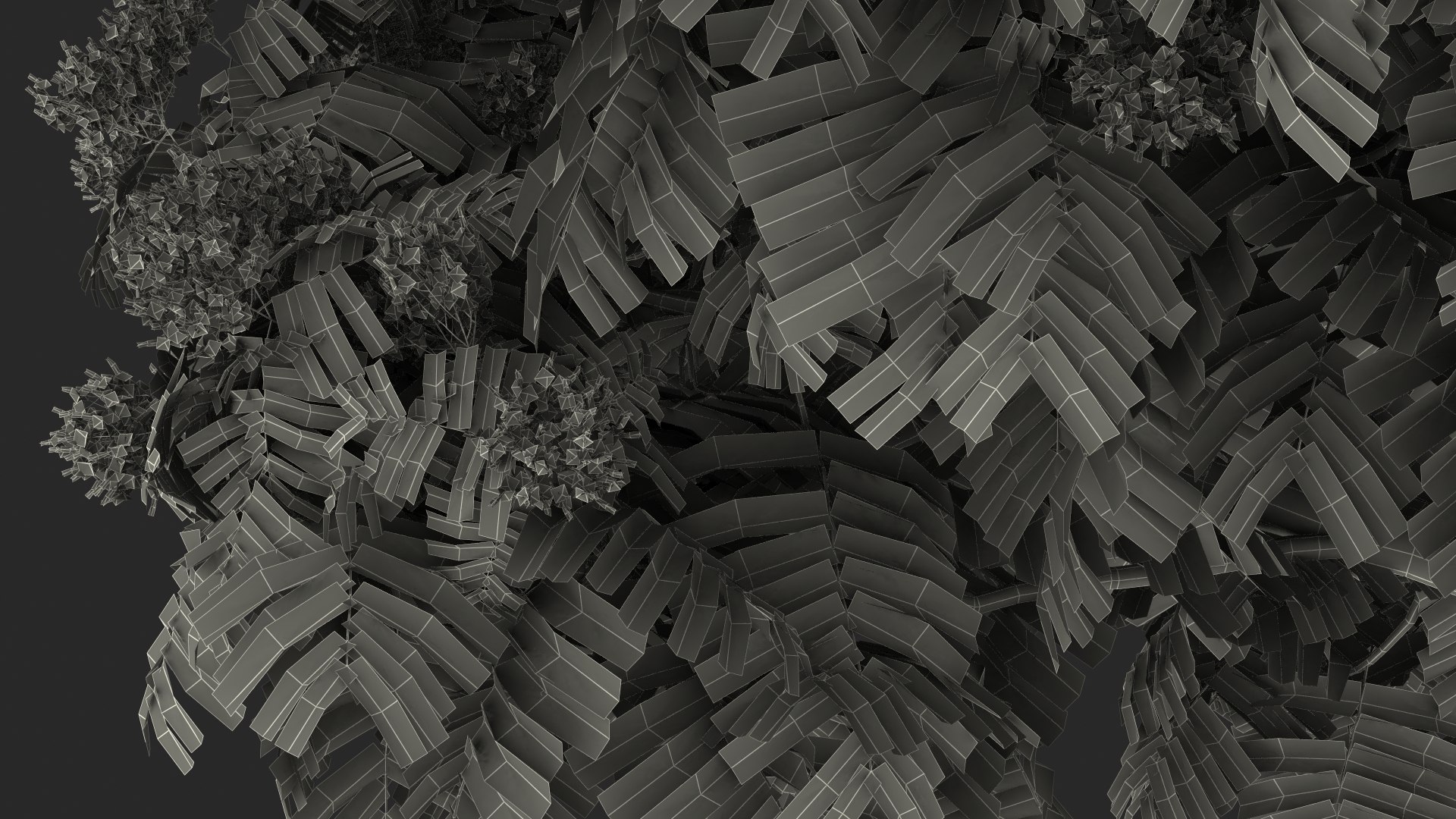 3D Peltophorum Pterocarpum Tree Flowers Model - TurboSquid 1705243
