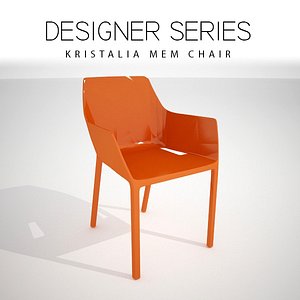designer kristalia mem chair 3D