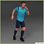 White Soccer Referee CG