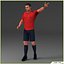 White Soccer Referee CG