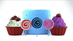 Party table 3D model