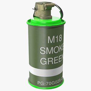3D m18 colored smoke grenade