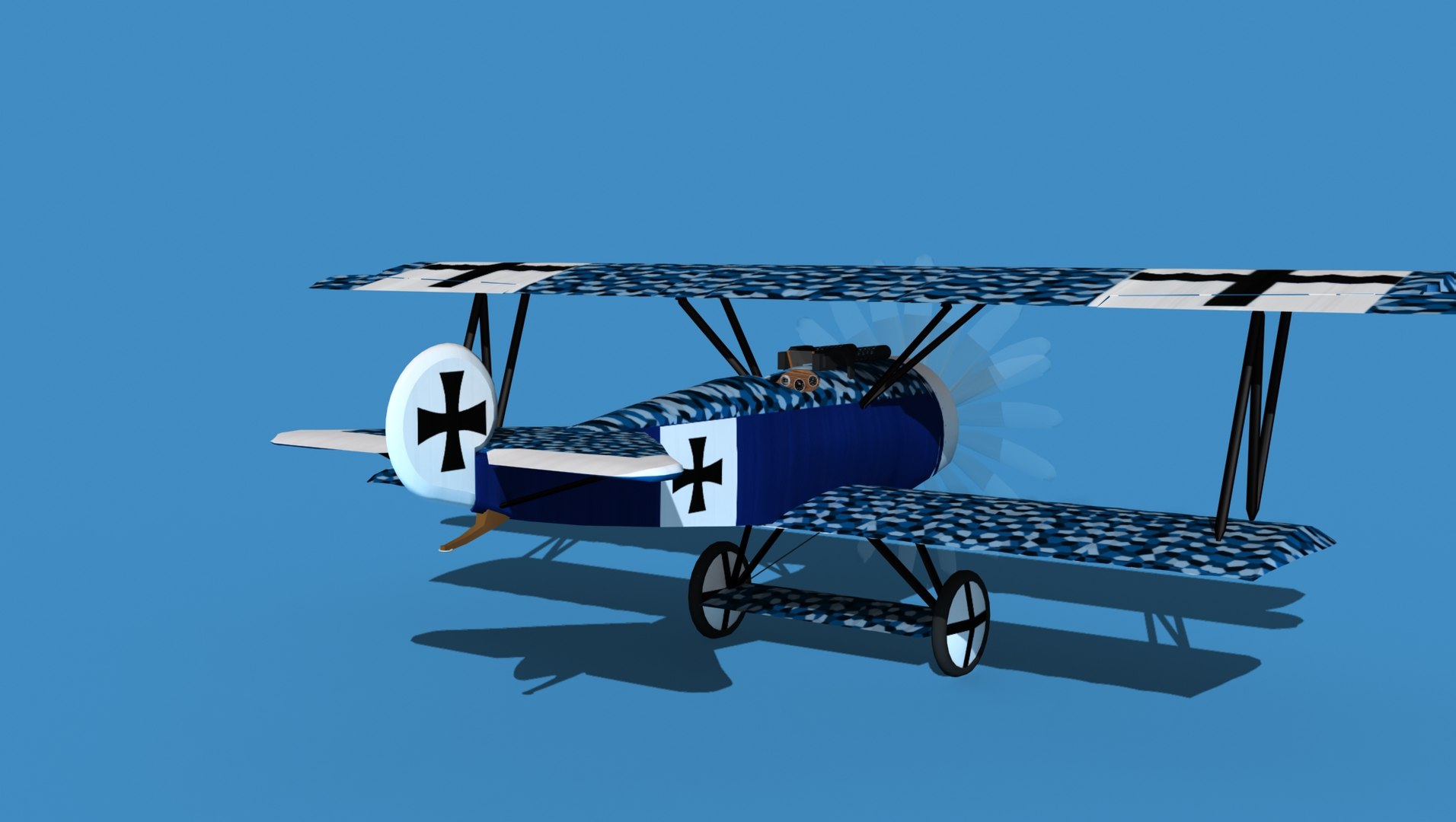 Fokker D-VI V04 3D Model - TurboSquid 1919414