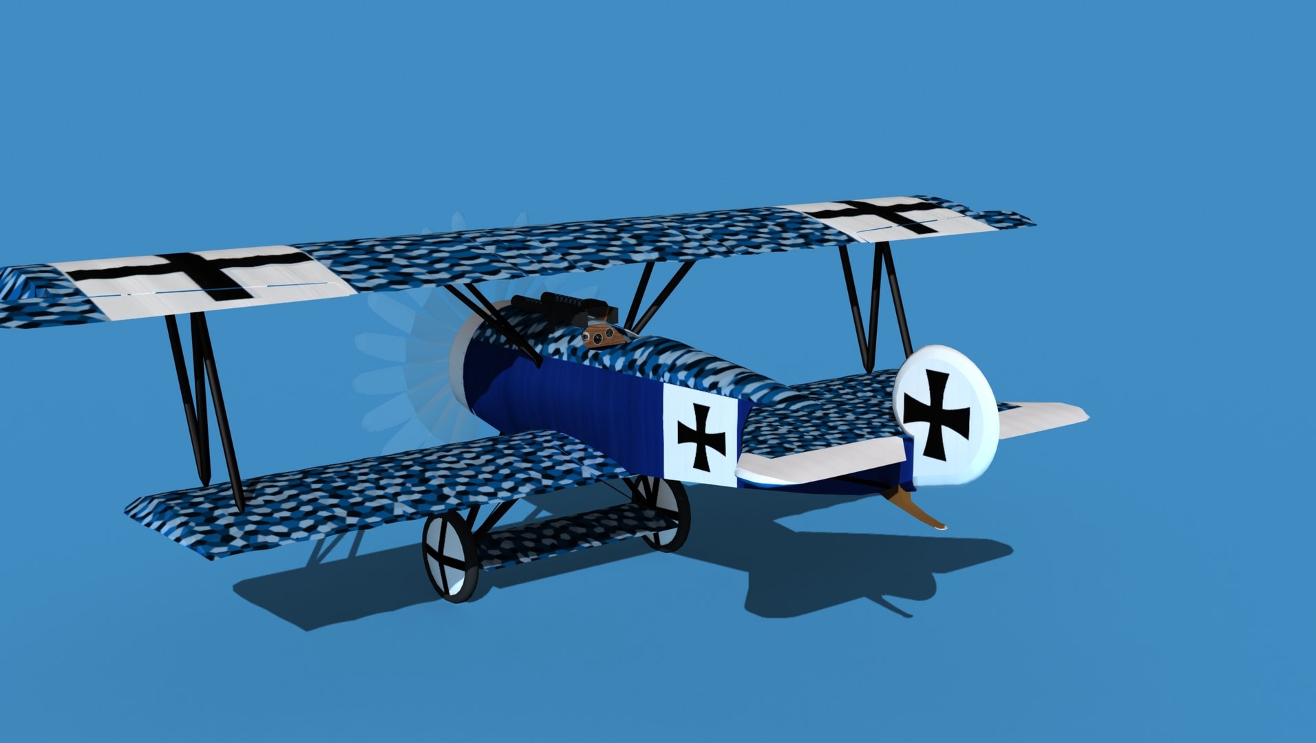 Fokker D-VI V04 3D Model - TurboSquid 1919414