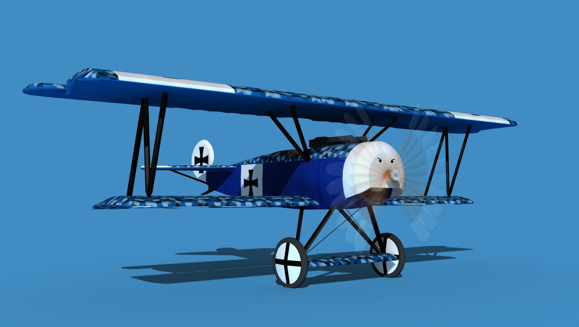 Fokker D-VI V04 3D Model - TurboSquid 1919414