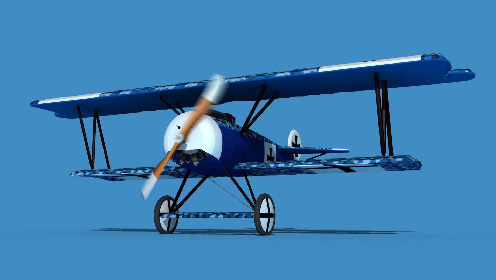 Fokker D-VI V04 3D Model - TurboSquid 1919414