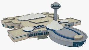 abu dhabi marina mall 3D model