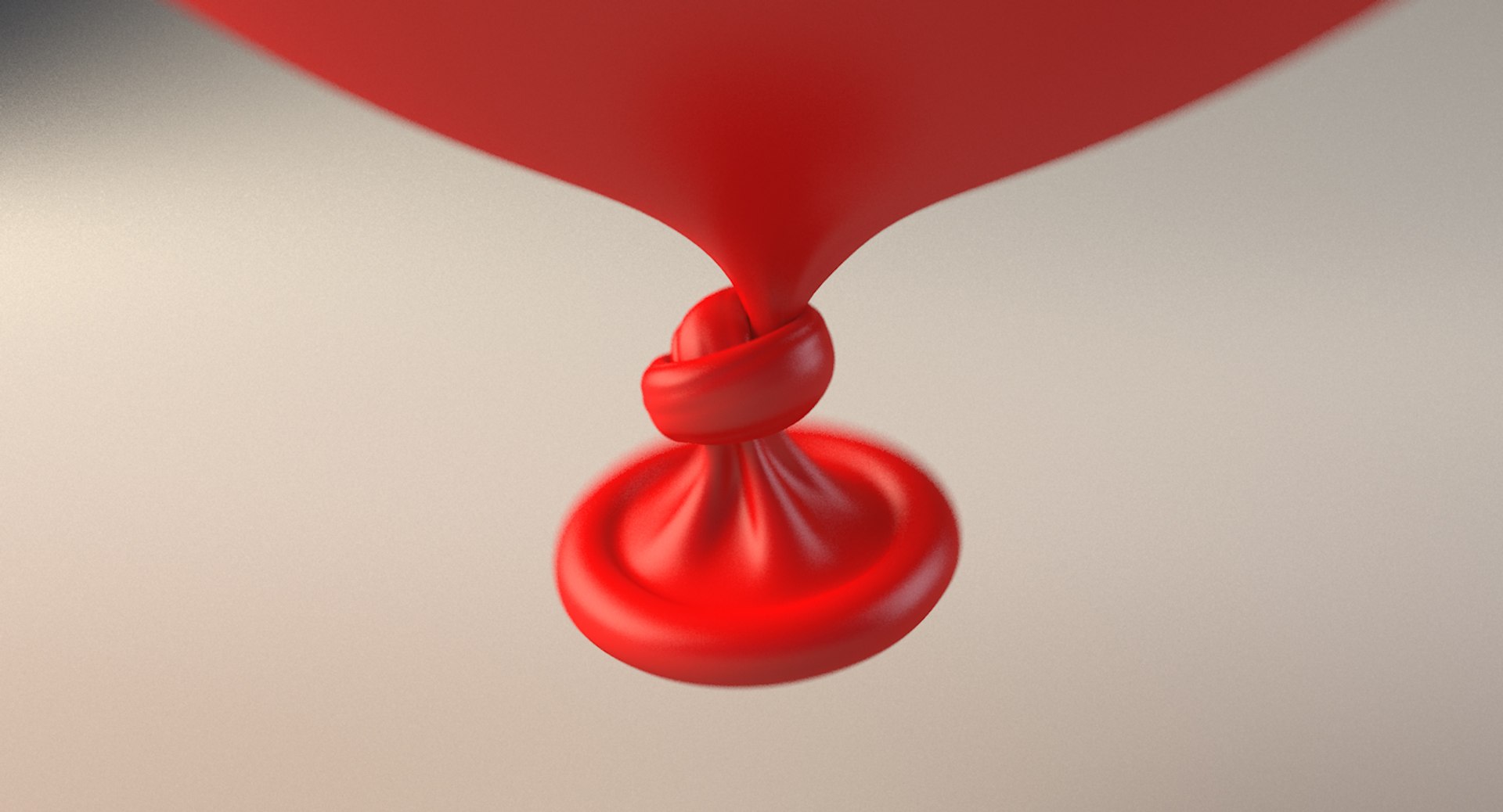 Inflated Balloon 3d Model