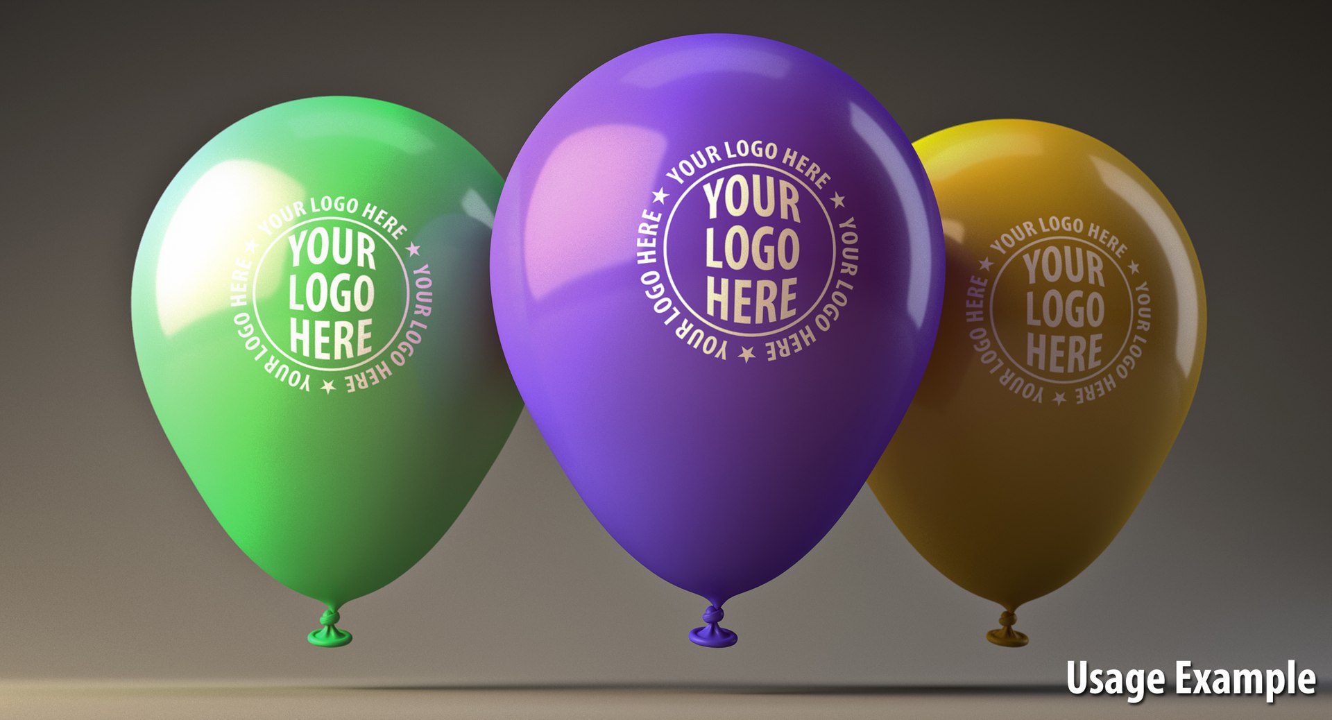 Inflated Balloon 3d Model
