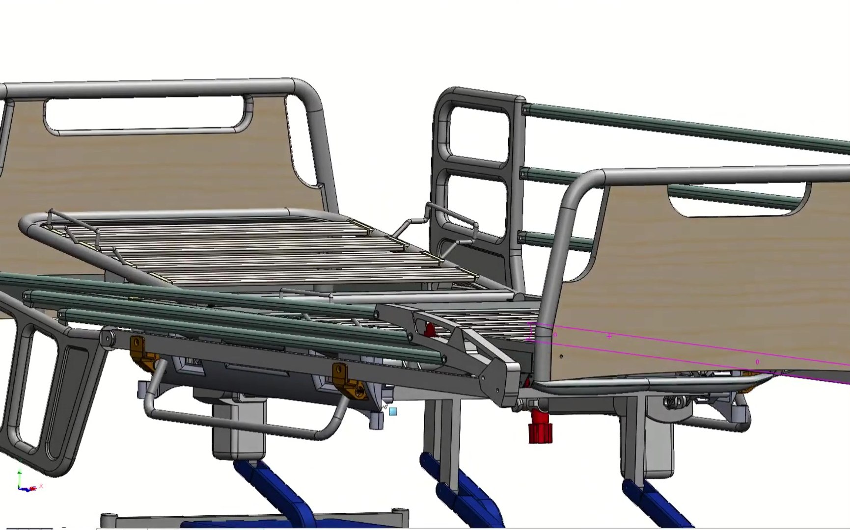 3D CAD Model Hospital Adjustable Bed with Side Rails and Swivel Casters model https://p.turbosquid.com/ts-thumb/CB/wIKF9O/2n/000016/jpg/1773633786/1920x1080/fit_q87/bc96c7ea76537566ca7f69ab2e0f4addcfeaf2e5/000016.jpg