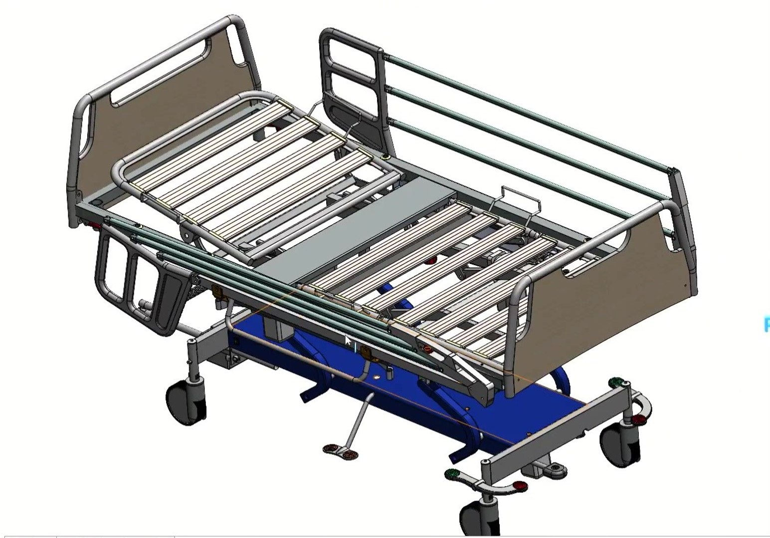 3D CAD Model Hospital Adjustable Bed with Side Rails and Swivel Casters model https://p.turbosquid.com/ts-thumb/CB/wIKF9O/8b/000019/jpg/1773633777/1920x1080/fit_q87/ab7914152489591fa6d370472470105f2cb32cc6/000019.jpg