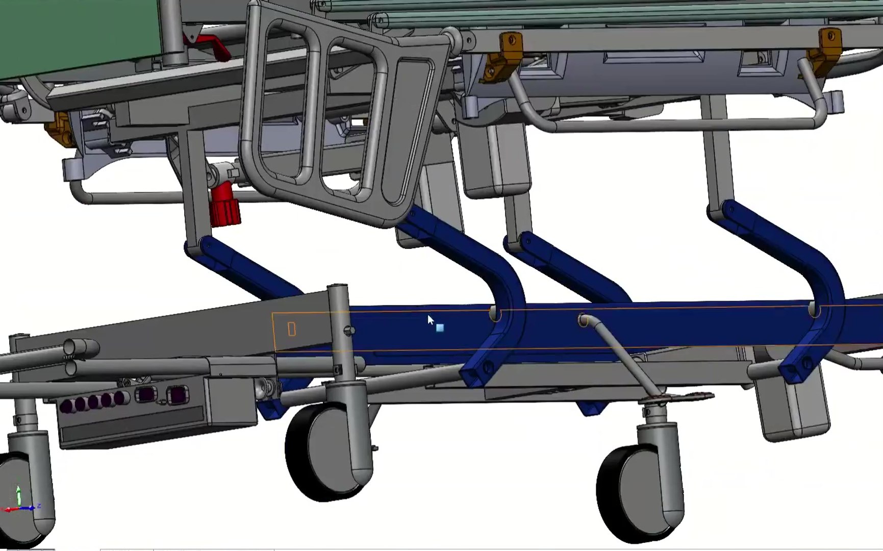 3D CAD Model Hospital Adjustable Bed with Side Rails and Swivel Casters model https://p.turbosquid.com/ts-thumb/CB/wIKF9O/ou/000010/jpg/1773633783/1920x1080/fit_q87/b9a3958658d48450074c3e3d9c1bbe61eb643e87/000010.jpg