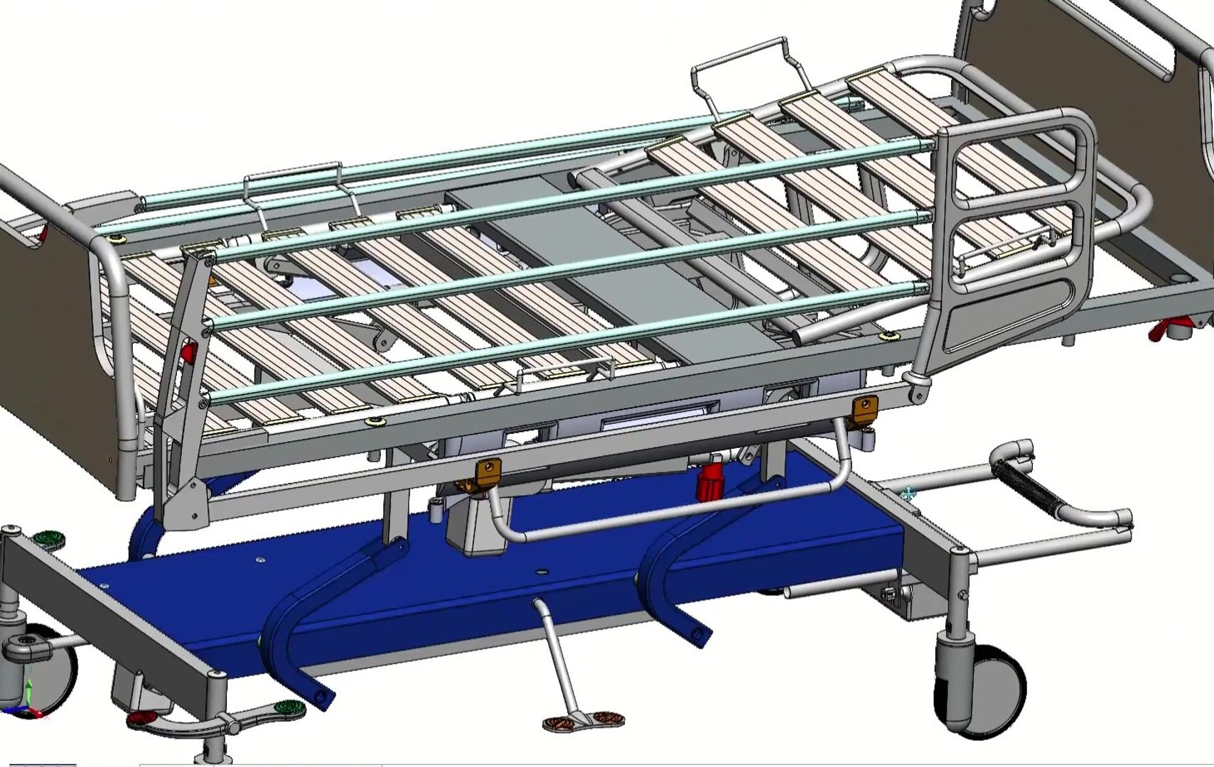 3D CAD Model Hospital Adjustable Bed with Side Rails and Swivel Casters model https://p.turbosquid.com/ts-thumb/CB/wIKF9O/vz/000014/jpg/1773633787/1920x1080/fit_q87/9e3d9a77ec5d95808c4dda1da2bb3c5f6ffd1941/000014.jpg